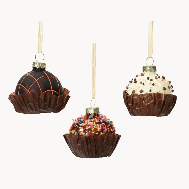 Bola para Árbol de Navidad Dulce Cupcake Bestseller