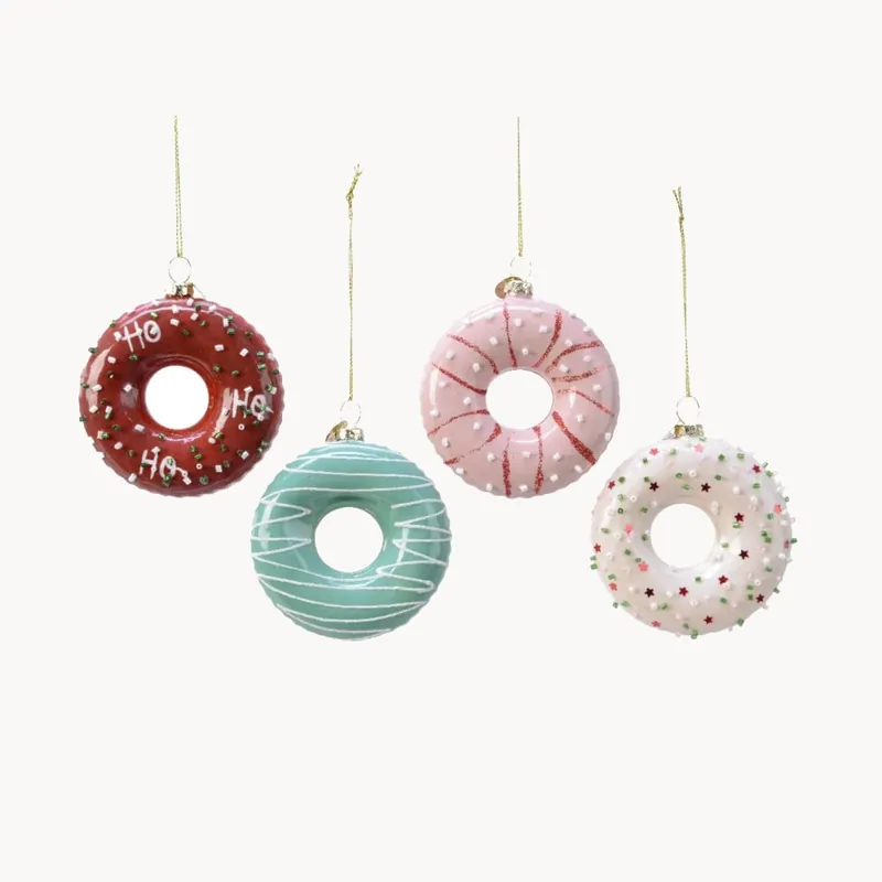Pago Seguro Adorno Colgante Delicioso Donut Navideño