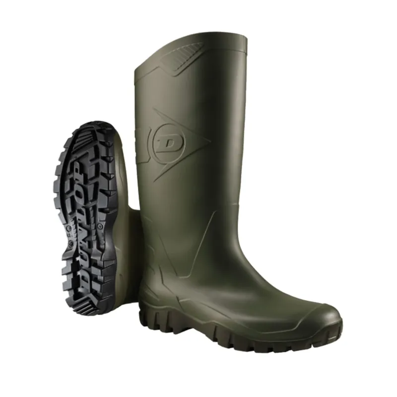 Máxima Calidad Botas de Jardinería Dunlop Dane verdes