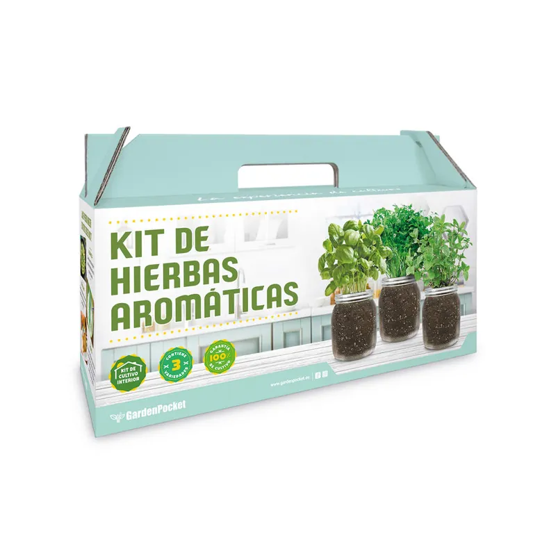 Liquidación Kit Cultiva tus propias hierbas aromáticas