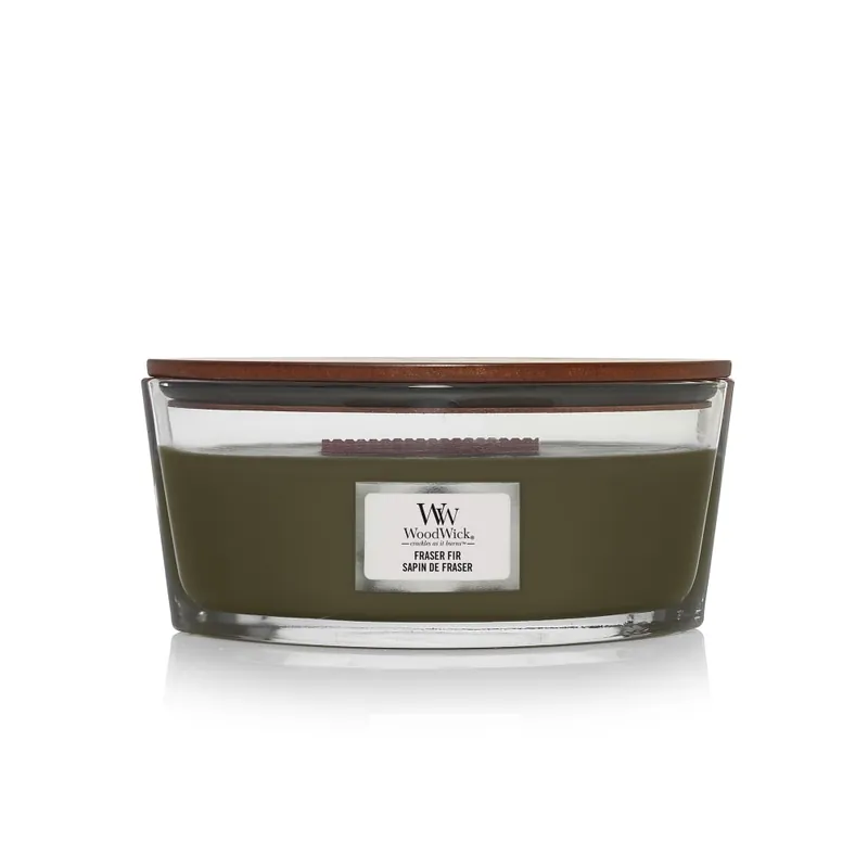 Vela perfumada WoodWick Core Frasier Fir (Ellipse) Mejor Calidad