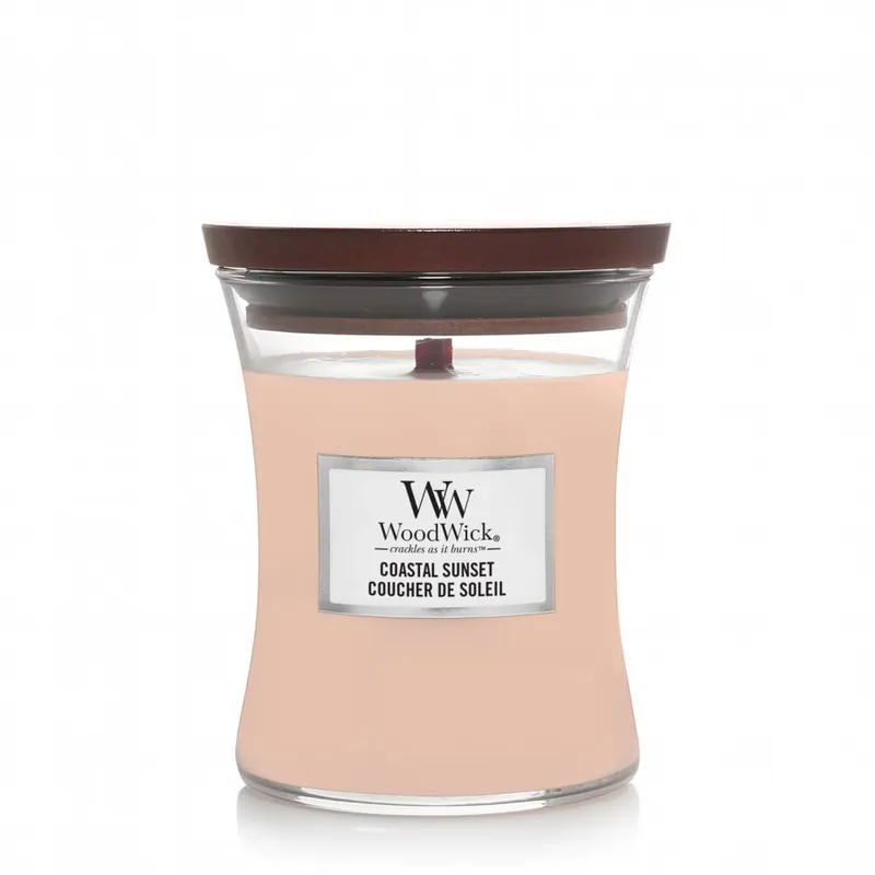 Vela perfumada WoodWick Core Coastal Sunset (Medium) Oferta Especial