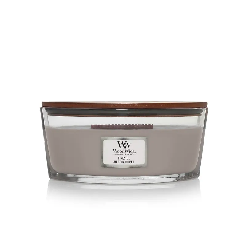 Últimas Unidades Vela perfumada WoodWick Core Fireside (Ellipse)
