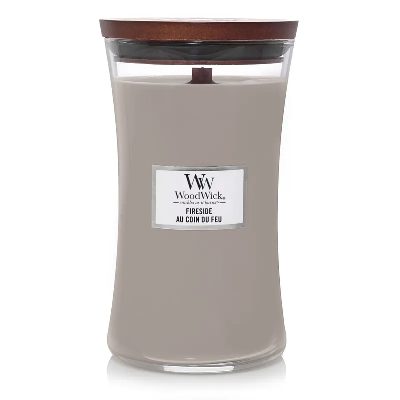 Directo De Fábrica Vela perfumada WoodWick Core Fireside (Large)