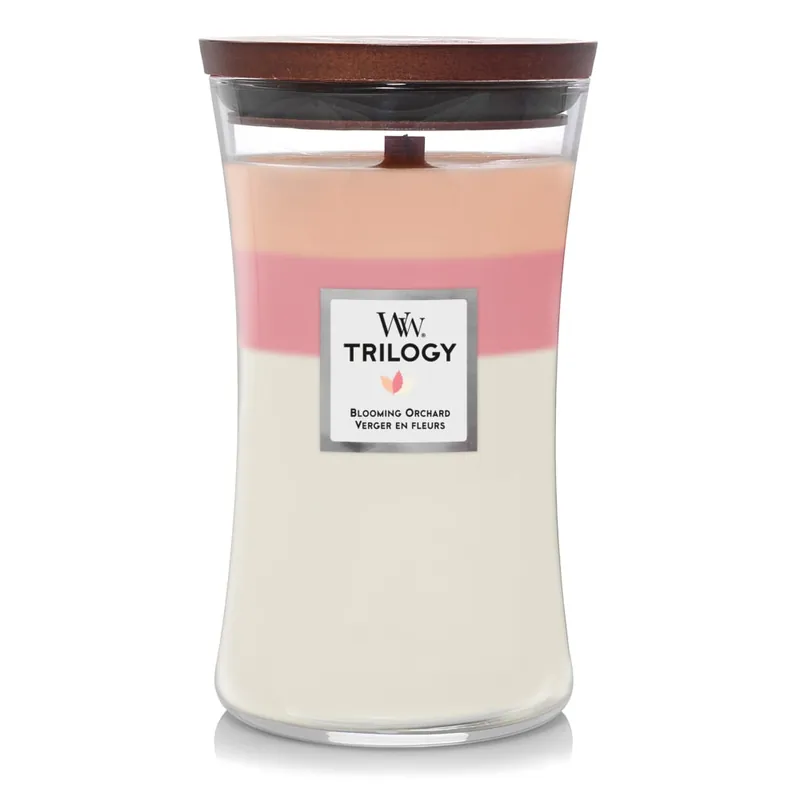Precio Reducido Vela perfumada WoodWick Trilogy Blooming Orchard (Large)