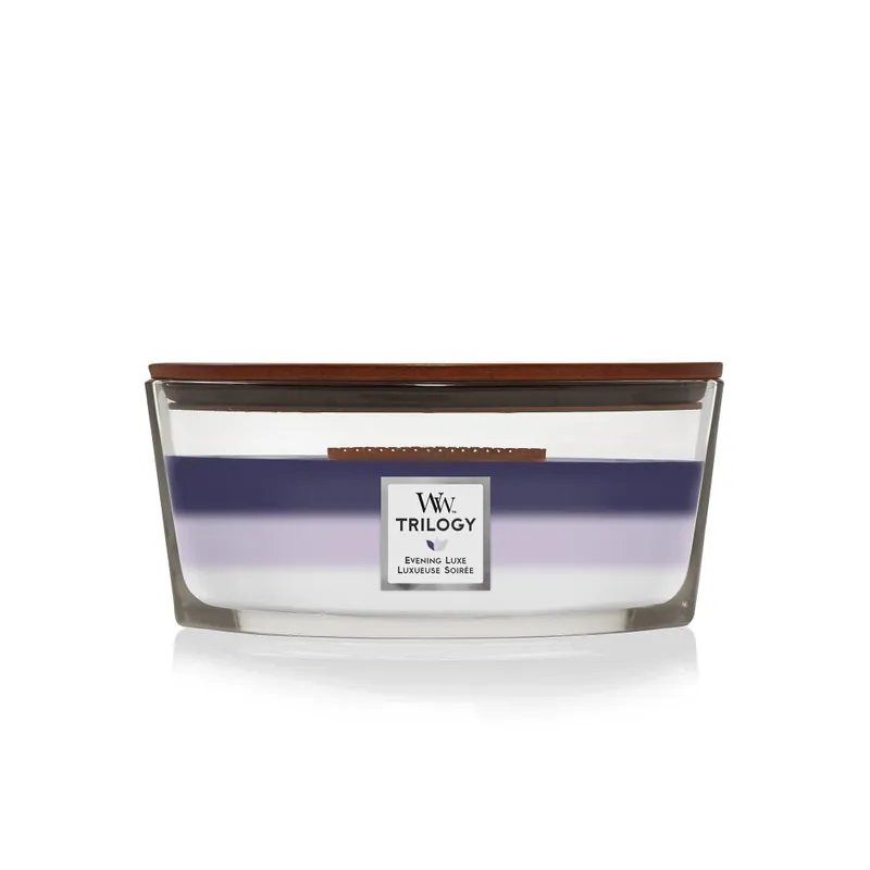Oferta Flash Vela perfumada WoodWick Trilogy Evening Luxe (Ellipse)