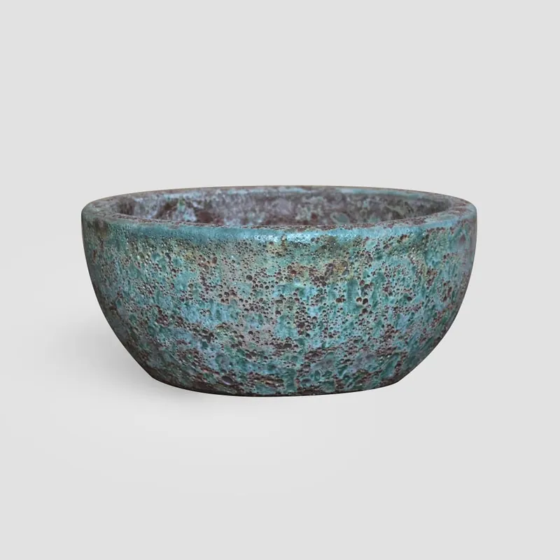 Maceta Fronda Angkor esmeralda (Bowl) Certificado