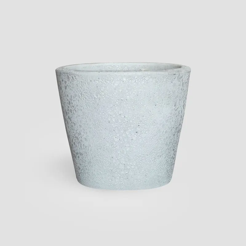 Maceta Fronda Angkor blanco (Cónico) Auténtico