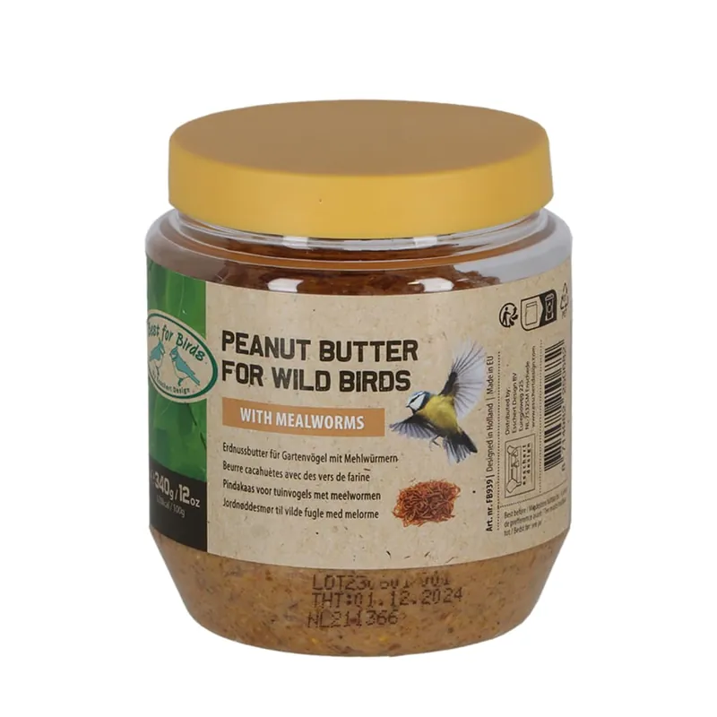 Peanut butter con larvas de insectos para pájaros silvestres Imprescindible (Must-Have)
