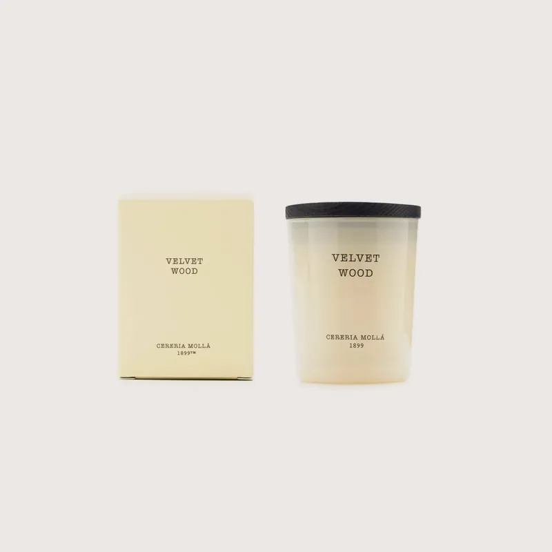 Vela perfumada Cerería Mollá Velvet Wood (70 gr) Compra Hoy