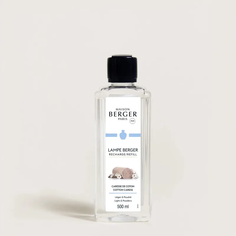 Exclusivo Recarga lámpara catalítica Berger Caresse de Coton (500 ml)