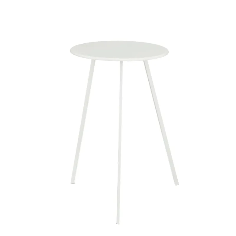 Promoción Mesa de jardín auxiliar Mica SEATLE blanca 38x58m