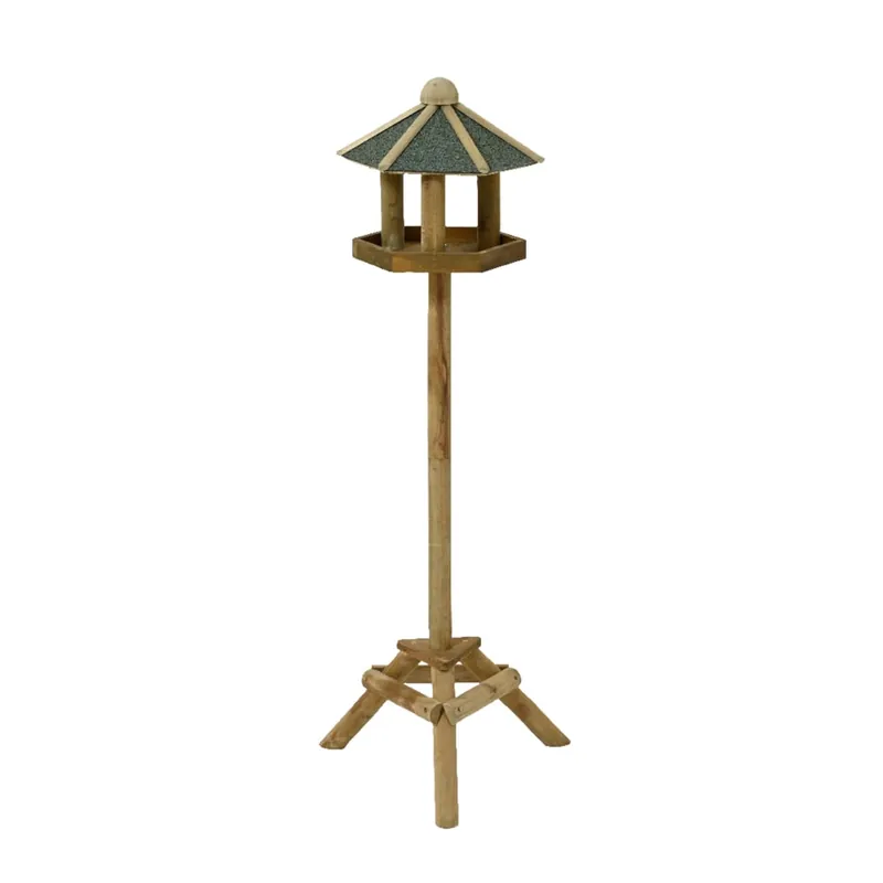 Oferta De Temporada Comedero para pájaros de madera KSD