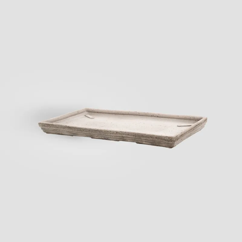Plato para jardinera Discom Toscana vulcano (rectangular) Promoción Exclusiva