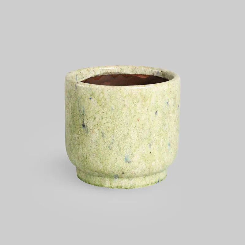 Maceta de Interior Herstera Acebo verde claro Hecho A Mano