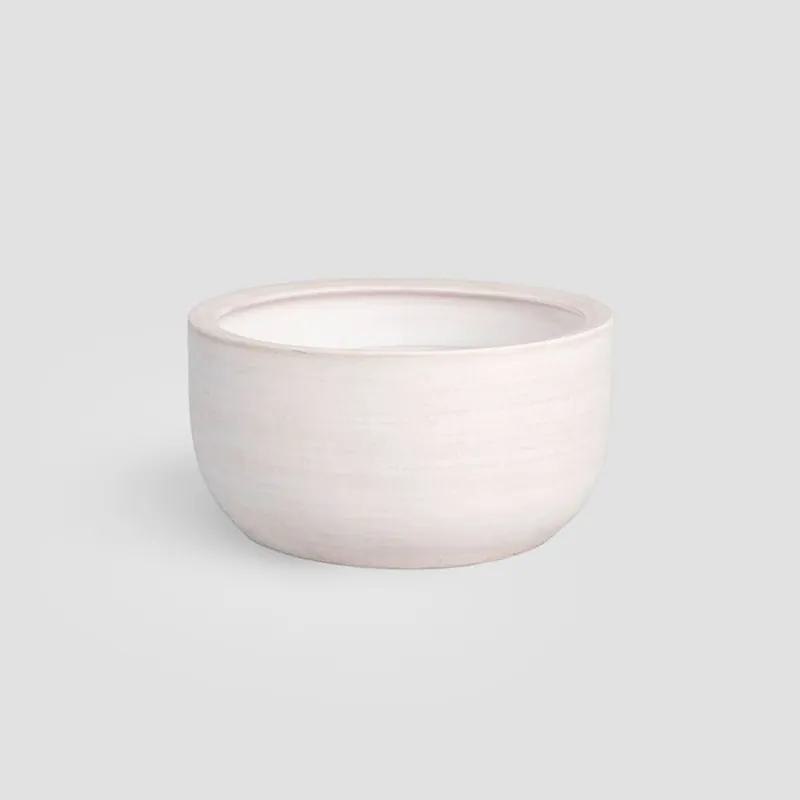 Maceta de Interior Herstera Xat crema De Moda