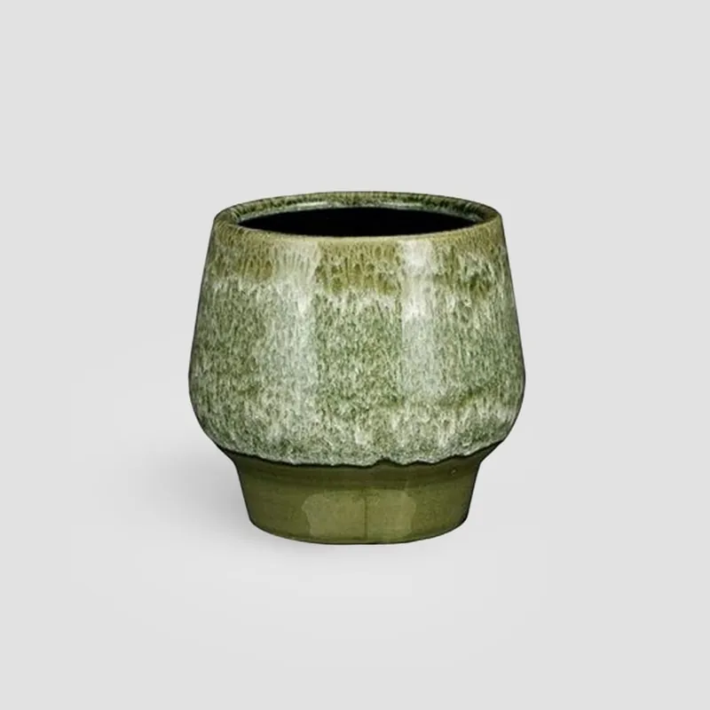 Moderno Maceta de Interior Mica Monta verde oscuro