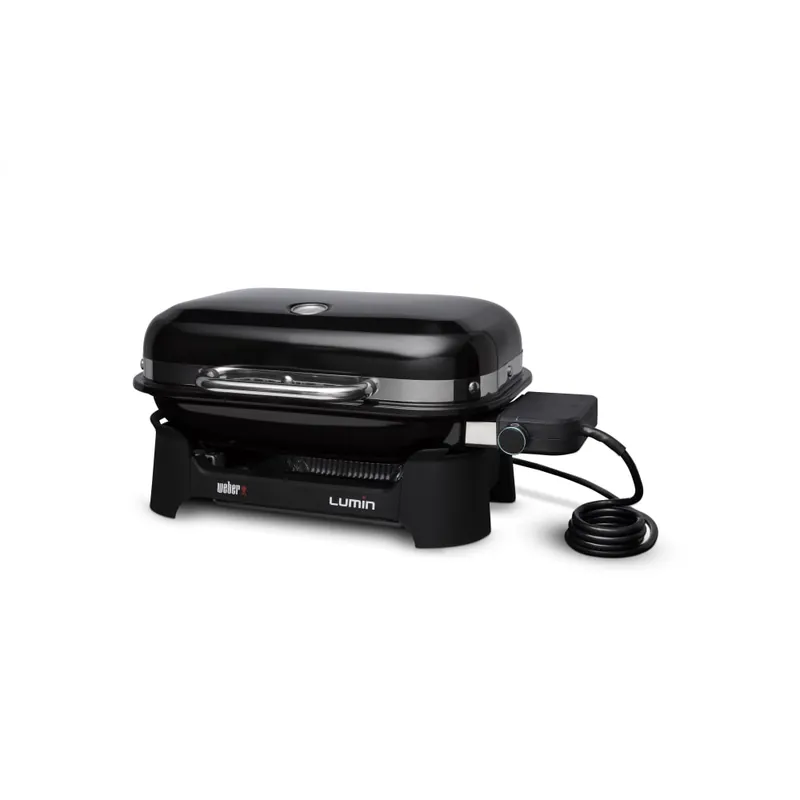 Venta Final Barbacoa Weber® Eléctrica Lumin 1.000 Compact negra