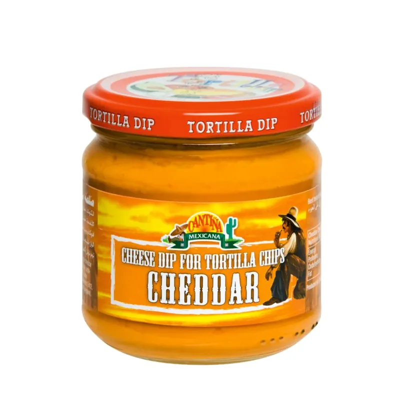 Salsa para barbacoa de Queso Cheddar Dip Tarro Cantina Mexicana Envío Internacional