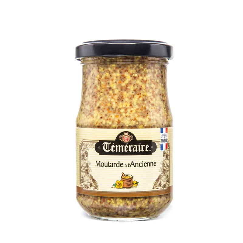 Pago Seguro Salsa para barbacoa Mostaza a la antigua Temeraire