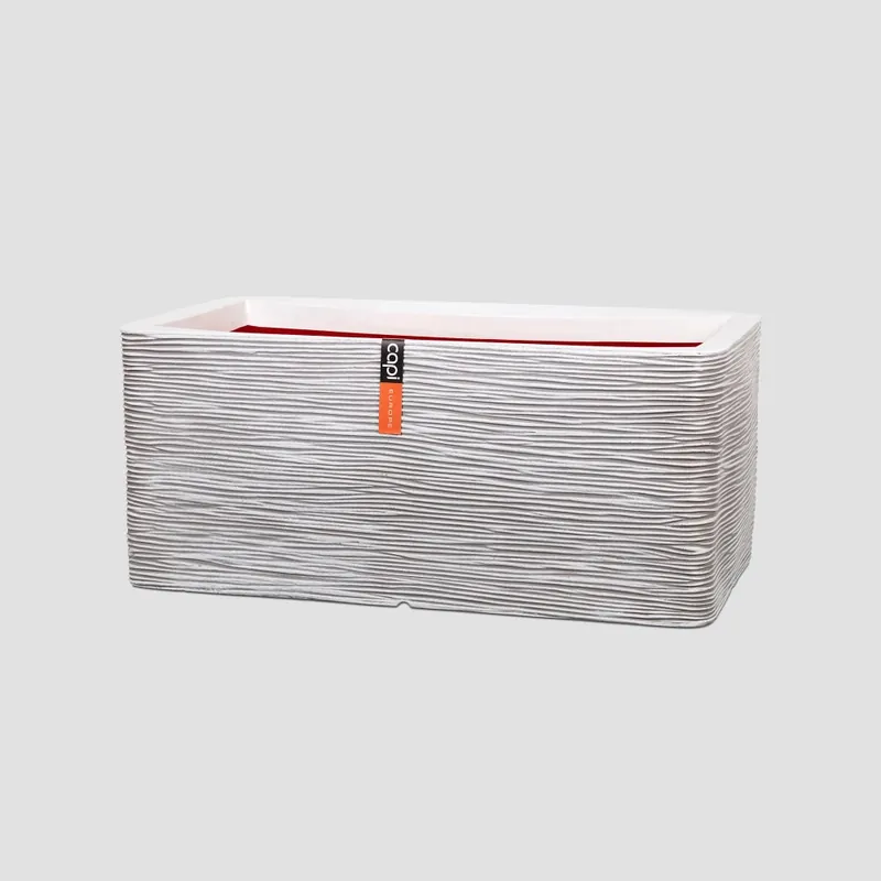 Garantía Incluida Maceta Capi RIB Marfil (Jardinera)