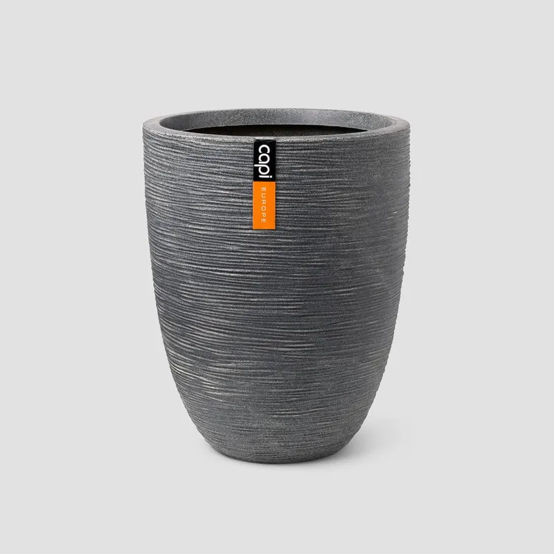 Artesanal Maceta CAPI RIB Marfil (Jarrón alto)