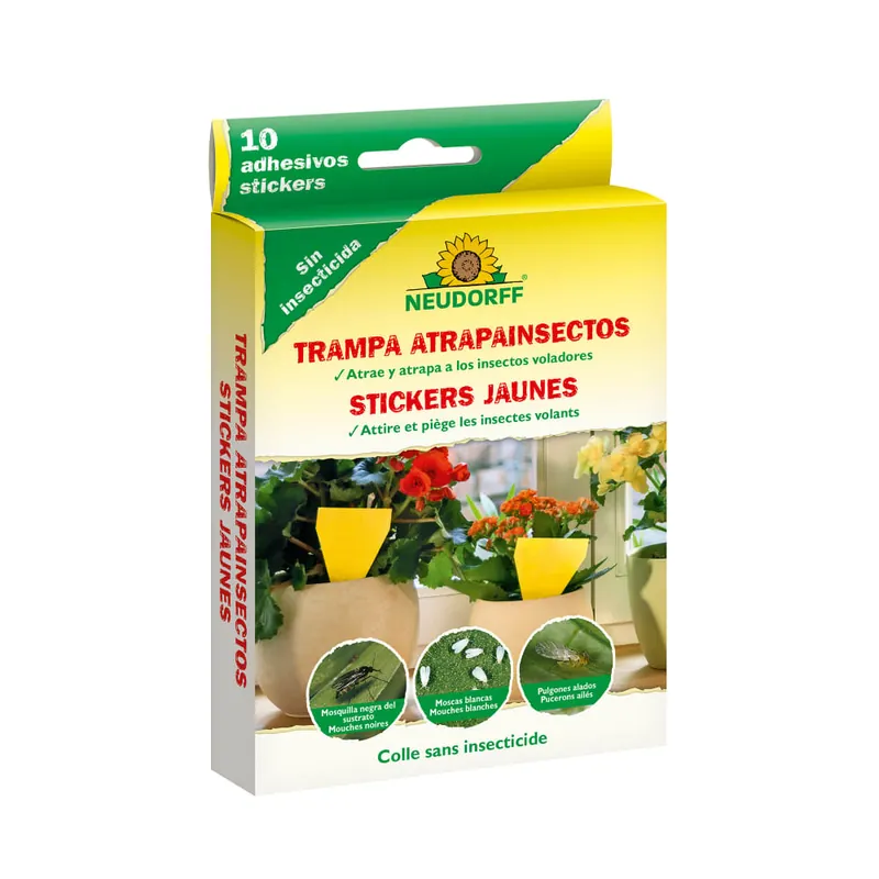 Trampa Adhesiva Atrapa-Insectos Neudorff Alta Calidad