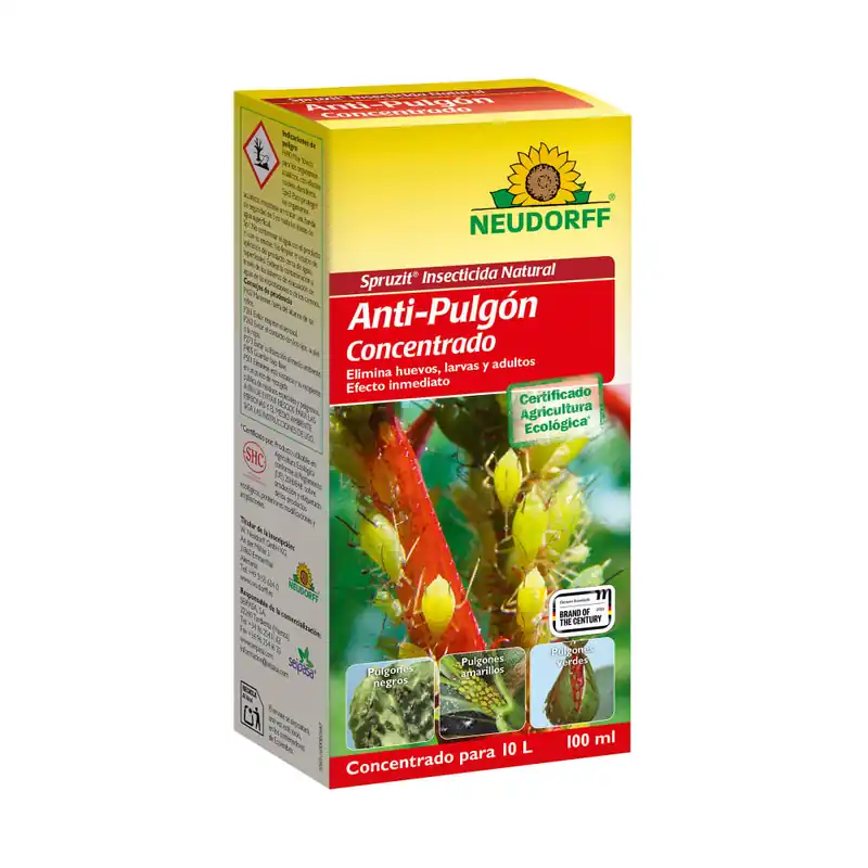 Certificado Concentrado Insecticida Natural Spruzit Anti-Pulgón Neudorff