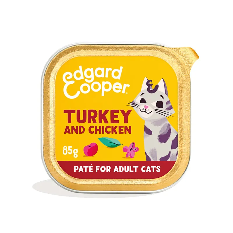 Solo Por Tiempo Limitado Paté de pavo y pollo (para gato adulto) Edgard&Cooper