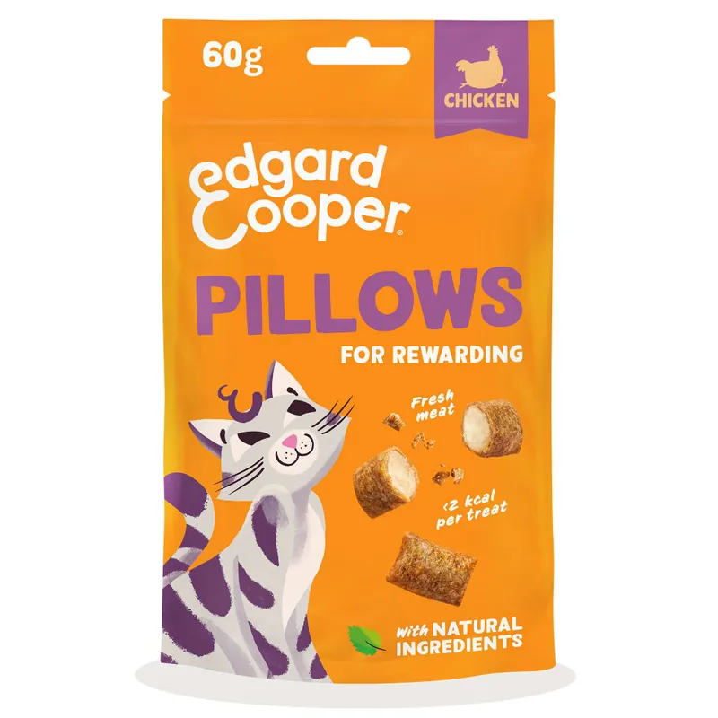 Bocaditos de pollo para gatos adultos Edgard&Cooper Favorito De Clientes