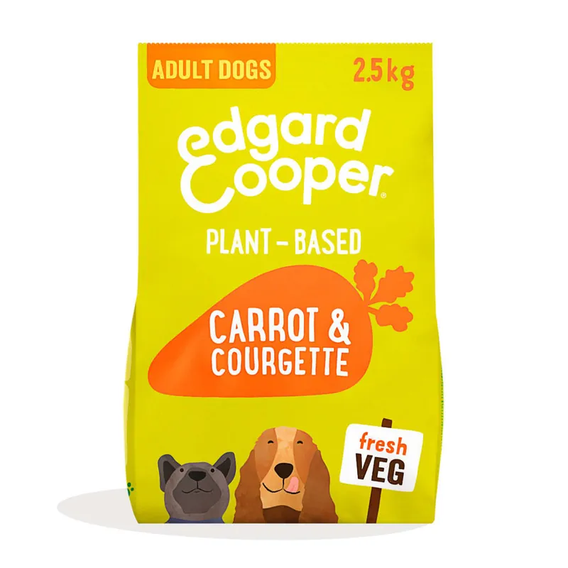 Pienso de zanahoria y calabacín crujientes para perros adultos Edgard&Cooper No Te Lo Pierdas