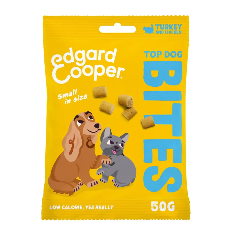 Imprescindible (Must-Have) Bocaditos de pavo y pollo frescos (pequeños) Edgard&Cooper