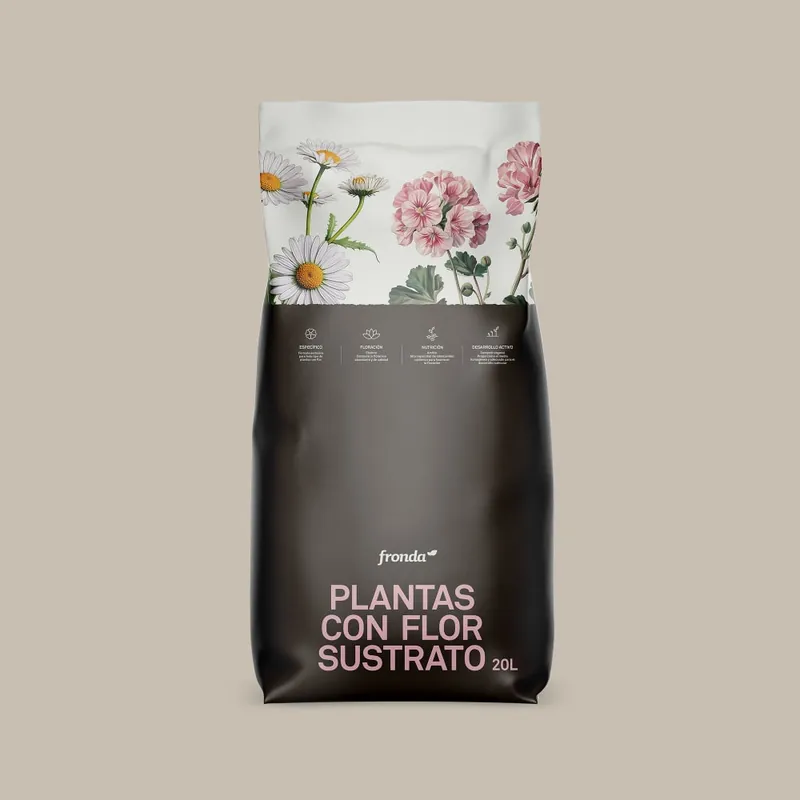 Compra Ahora Sustrato para plantas con flor de exterior Fronda