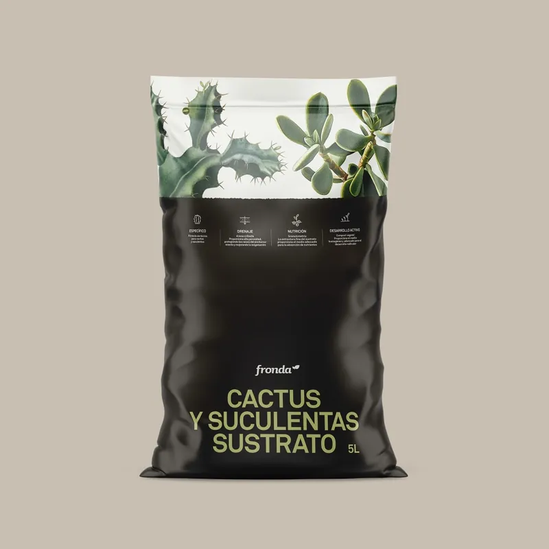 Novedad Sustrato para cactus Fronda