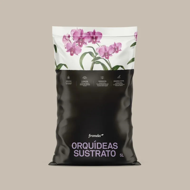 Garantía De Devolución De Dinero Sustrato para orquídeas Fronda
