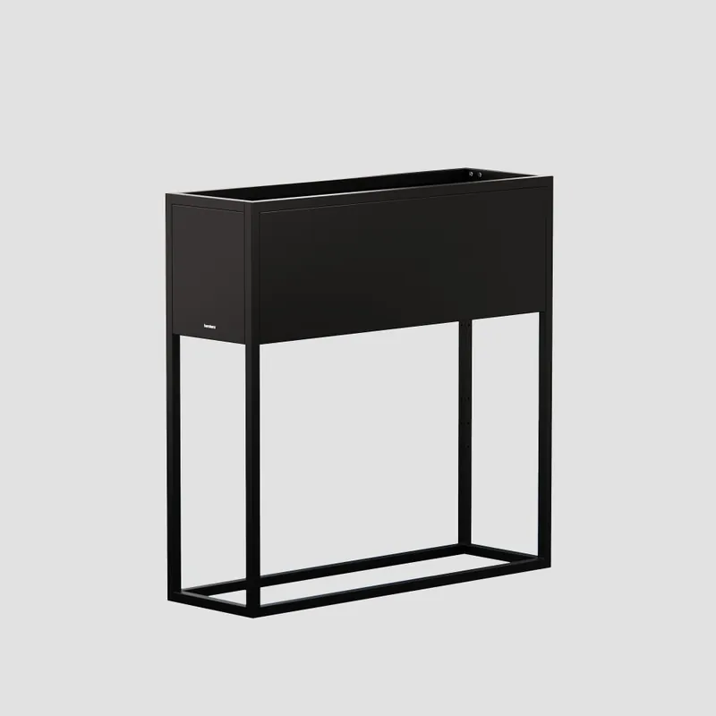 Mejor Precio Herstera Metal Planter - Jardinera HUB negro