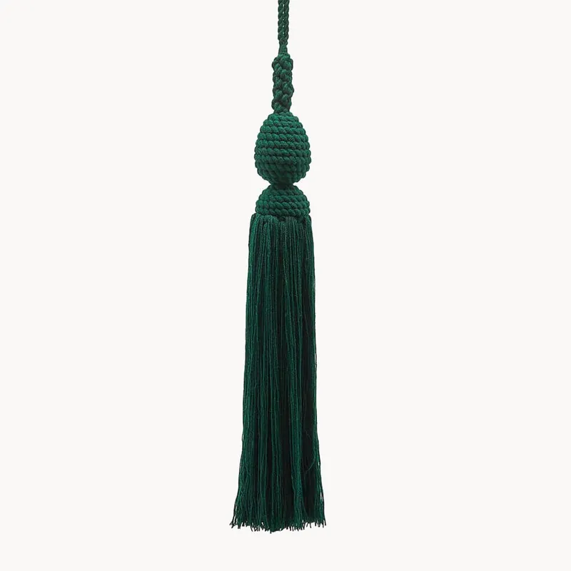 Envío Gratis Borla Decorativa gruesa para regalos verde