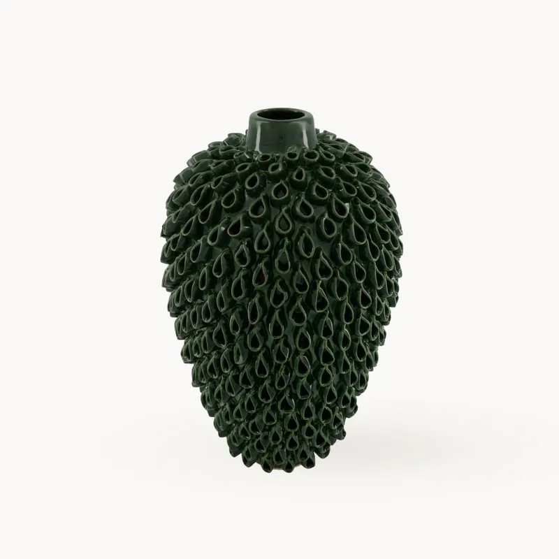 Ordenar Ahora Mismo Jarrón Magnolio Verde de 23 cm de Diámetro y 37,5 cm de Alto