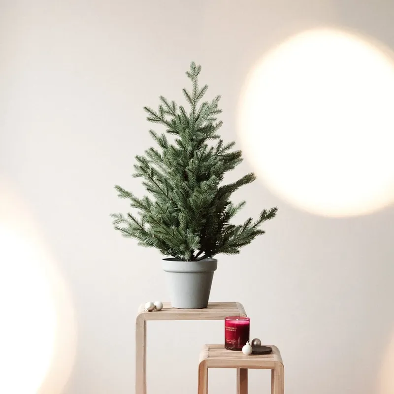 Liquidación Mini Árbol de Navidad Artificial Norway 75cm