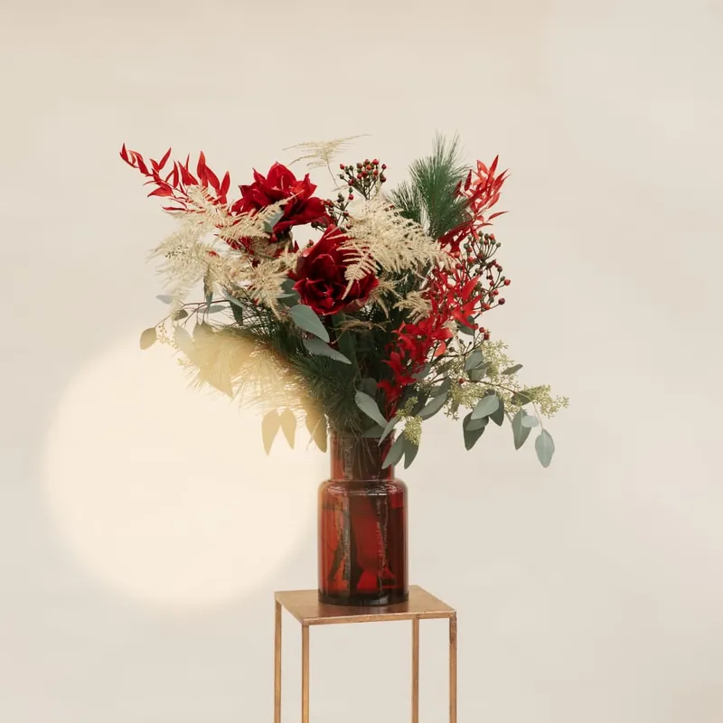 Precio De Oferta Navidad Tradicional - Ramo de flores natural