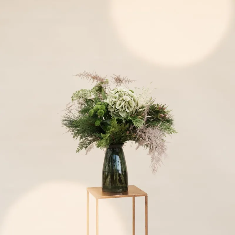 Navidad Cosy Relax - Ramo de flores natural Moderno