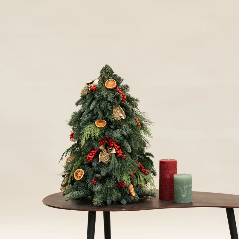 Oferta Navidad Tradicional - Árbol natural de ramas de abeto