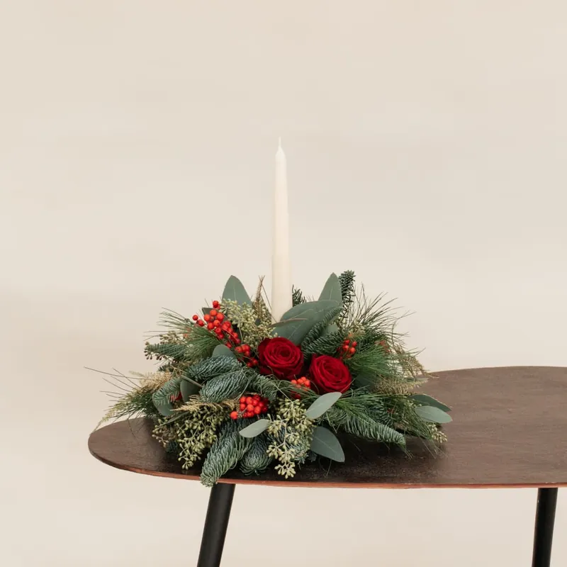 Precio Bajo Navidad Tradicional - Centro natural redondo