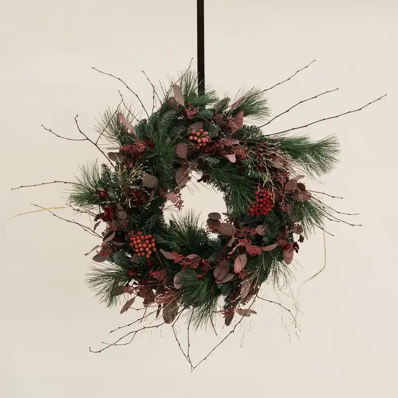 Navidad Palazzo Chic - Corona natural Ocasión Especial