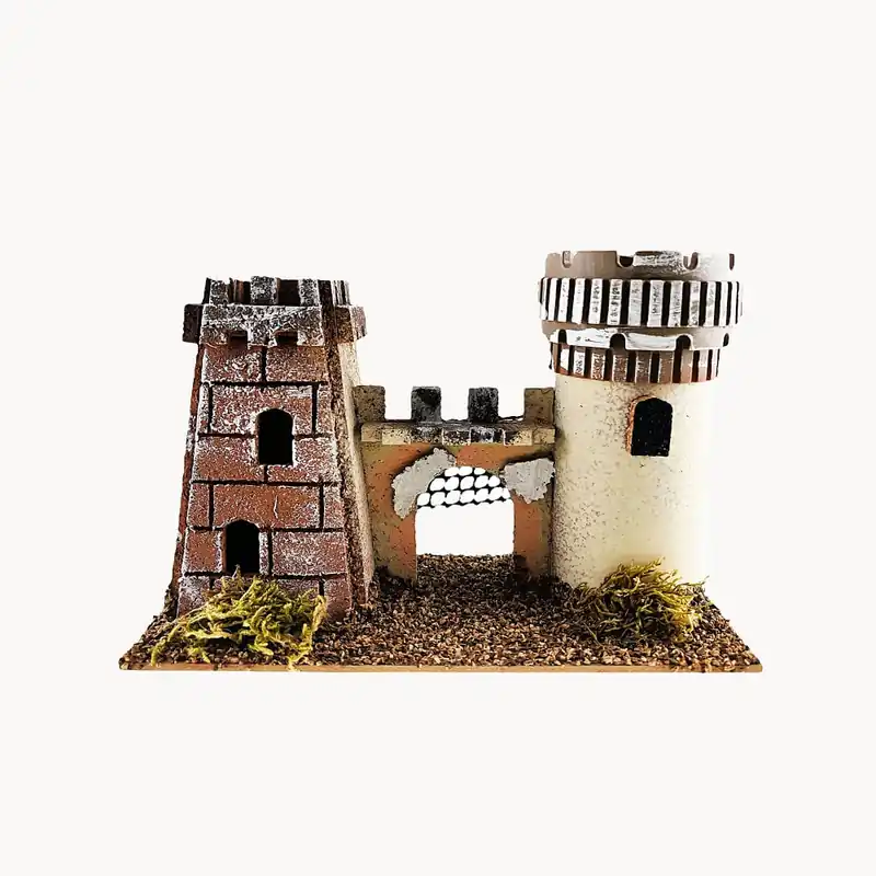 Castillo de corcho para Belén Lujoso