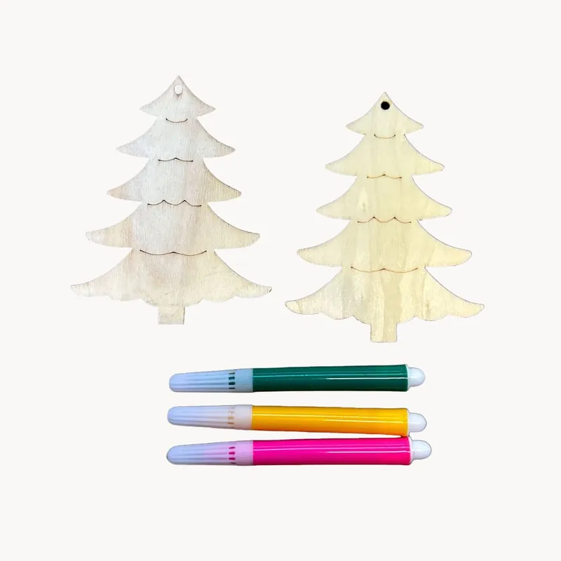 Kit para pintar árboles para Belén Ordenar Ahora Mismo