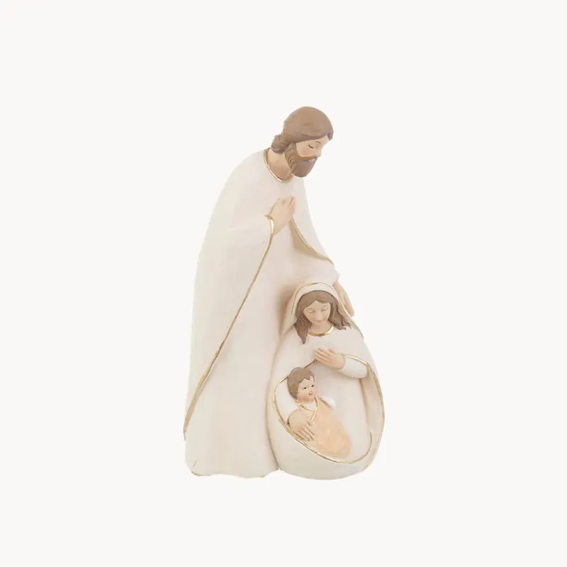 Gran Oferta Nacimiento decorativo blanco 23,5 cm para Belén