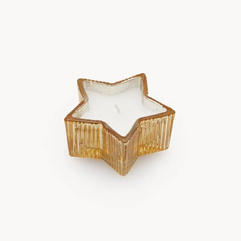 Original Vela estrella ámbar Ø13,5 cm