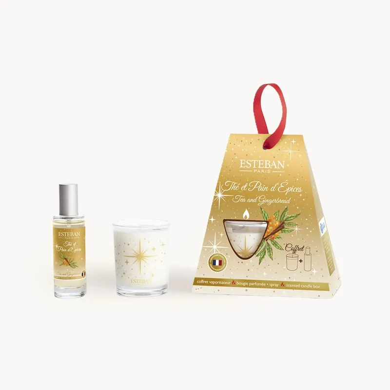 Caja Regalo Perfume 30 ml + Vela Perfumada 70 g Sapin Exquis - Esteban París Nueva Colección
