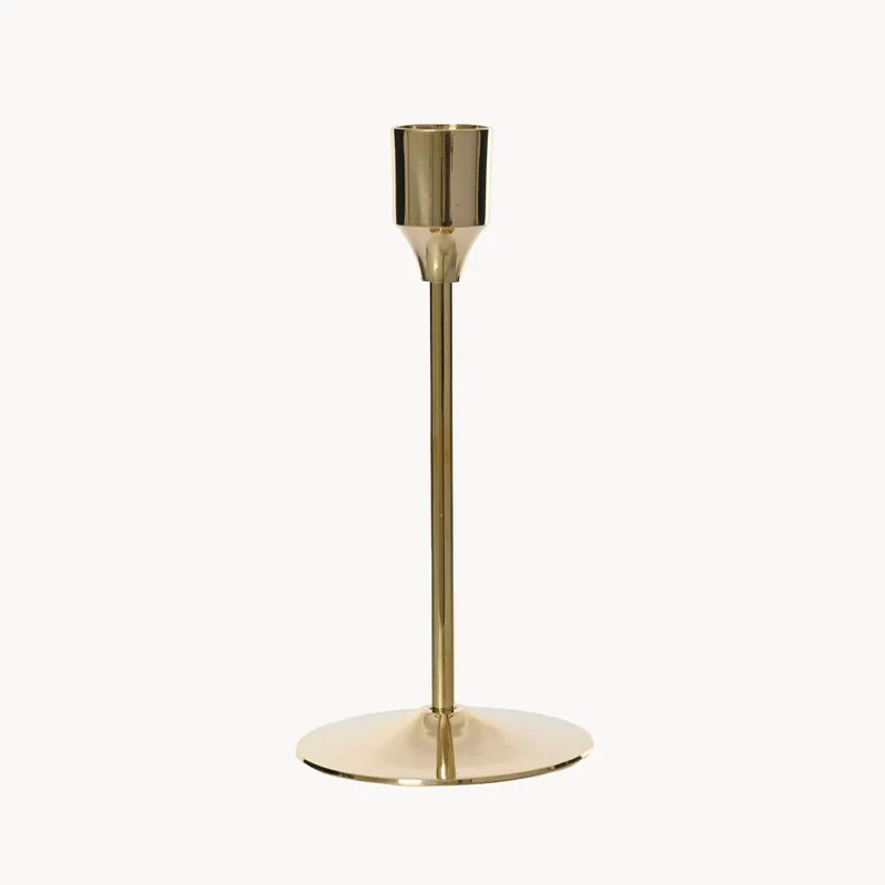 Edición Limitada Candelabro latón dorado 20,5 cm